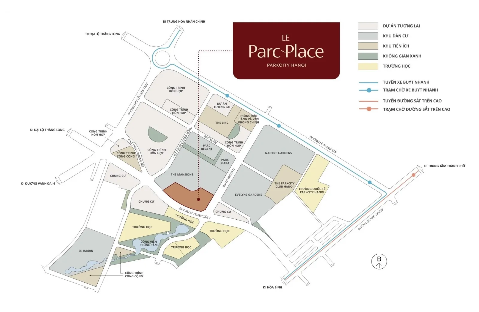Le Parc Place - ParkCity Hanoi