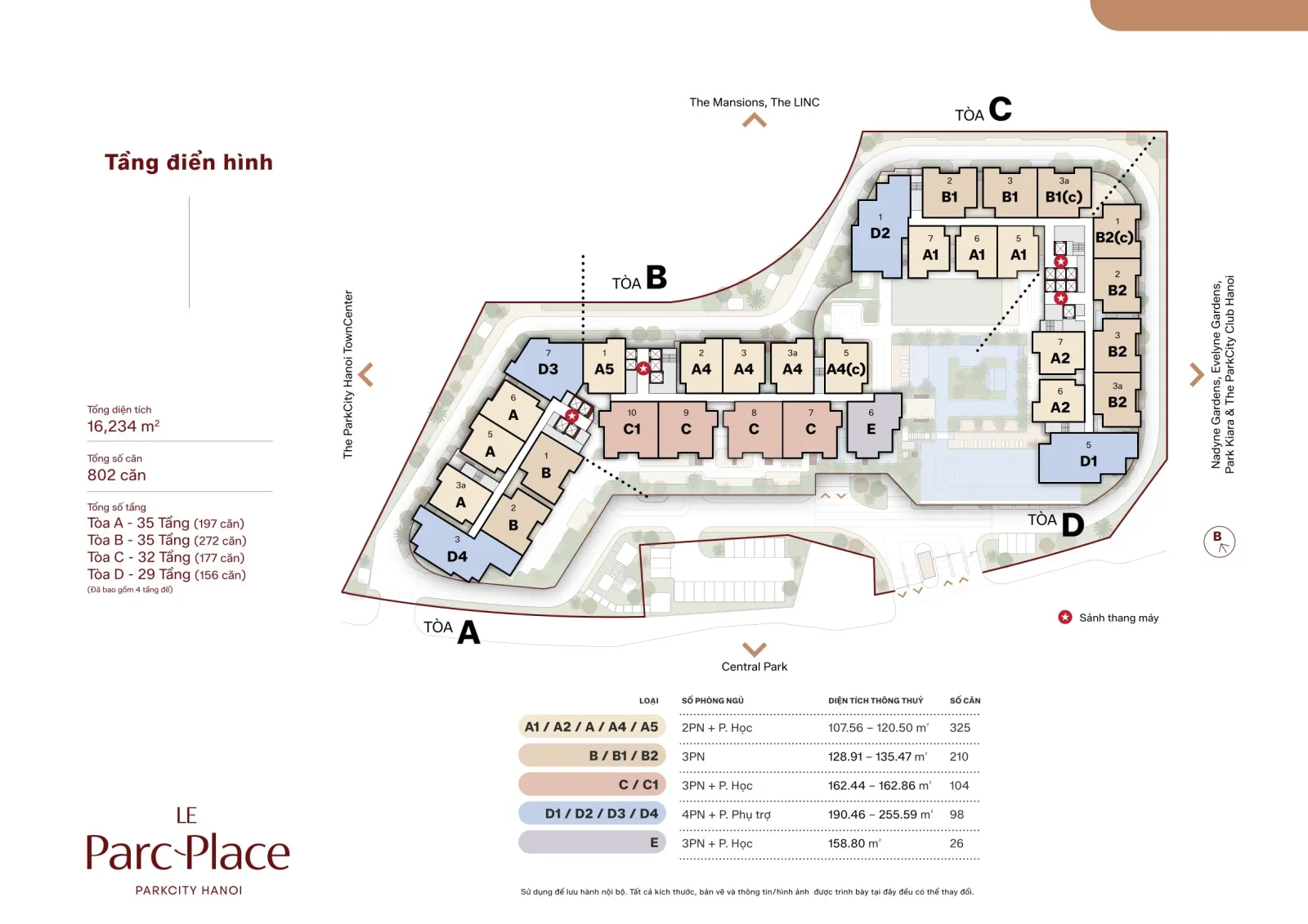 Le Parc Place - ParkCity Hanoi