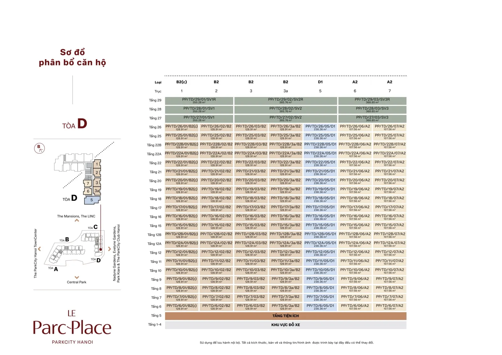 Le Parc Place - ParkCity Hanoi