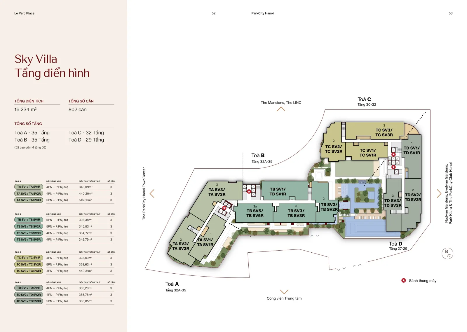 Le Parc Place - ParkCity Hanoi