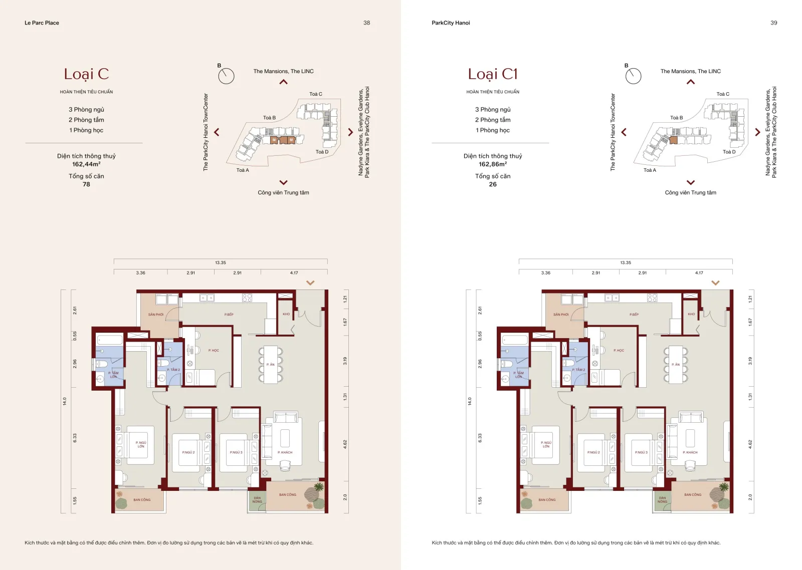 Le Parc Place - ParkCity Hanoi